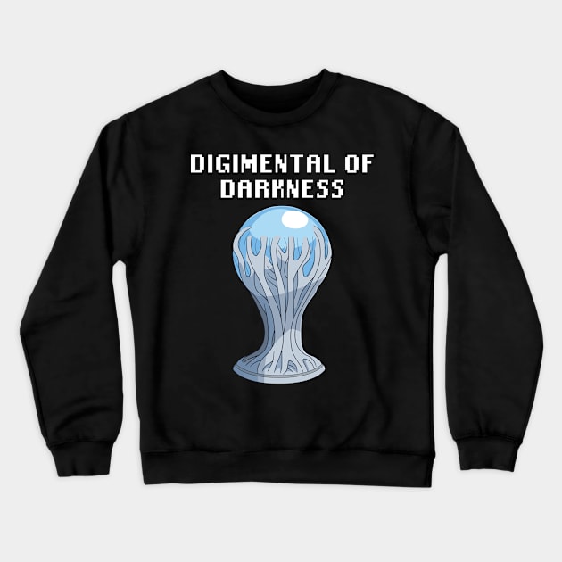 Digimental of Darkness Crewneck Sweatshirt by Decokun